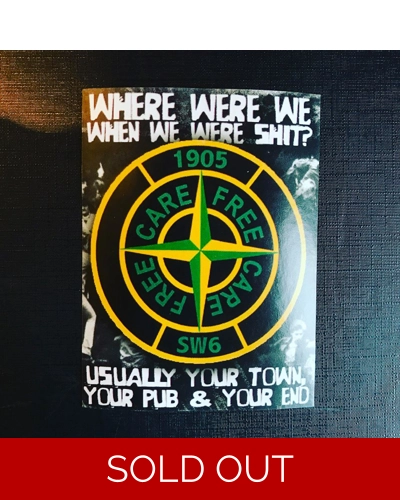 100 Chelsea Stickers - Where Were We